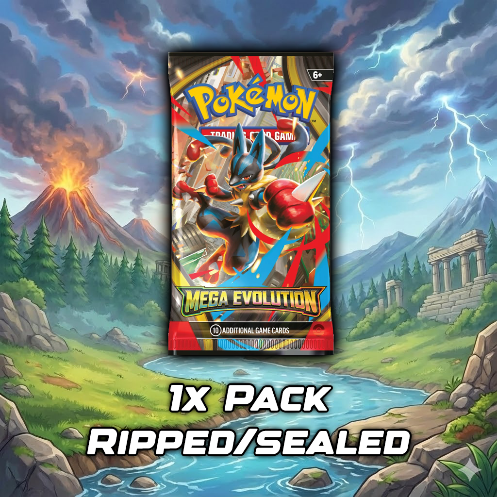 Mega Evolution Booster Pack *Ripped Live*