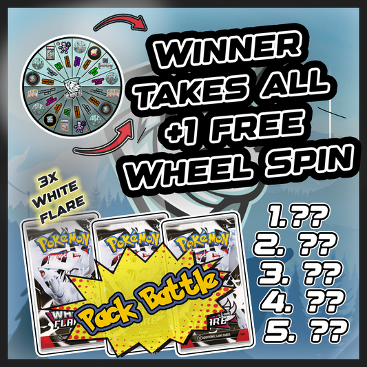 3x WHITE FLARE (5 Ways) *PACK BATTLE* - WINNER TAKES ALL!