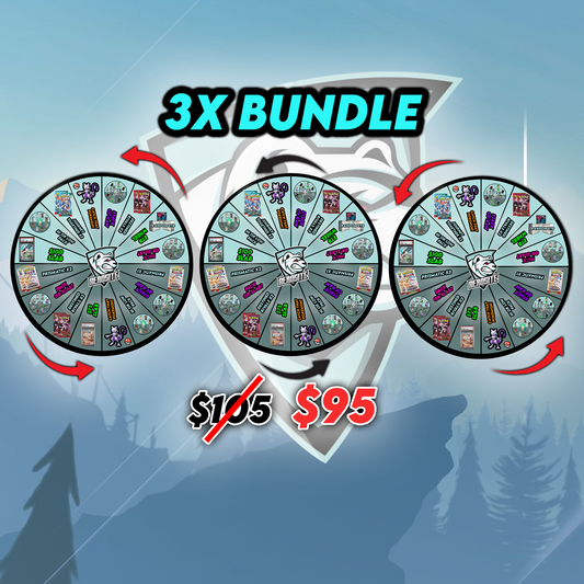 3x Break Wheel Bundle (3 SPINS) *READ DESC*