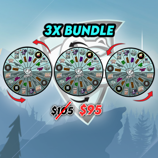 3x Break Wheel Bundle (3 SPINS) *READ DESC*