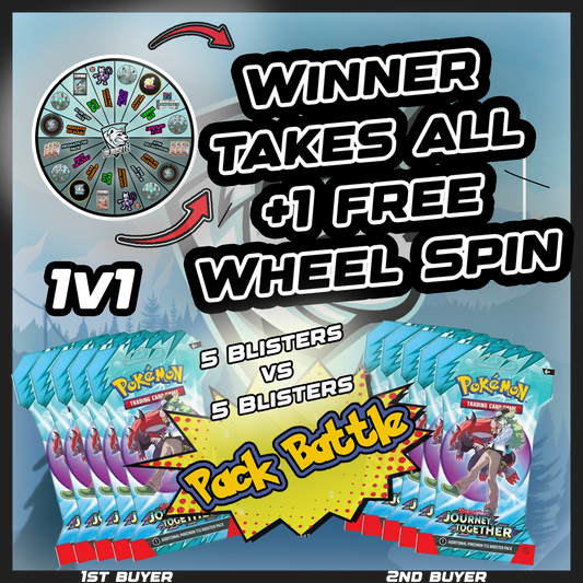 5 Blister BATTLE (1v1) *PACK BATTLE* - WINNER TAKES ALL!