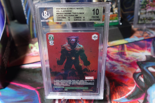 Wolverine MR - Beckett Pristine 10 | 2024 Weiss Schwarz Marvel Vol 2. JP |