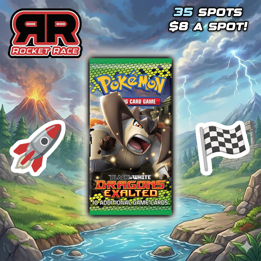(31 Spots Left!) Dragons Exalted SEALED/UNWEIGHTED Pack! | ROCKET RACE