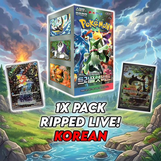 [Korean] Pokemon Triple Beat Booster Pack