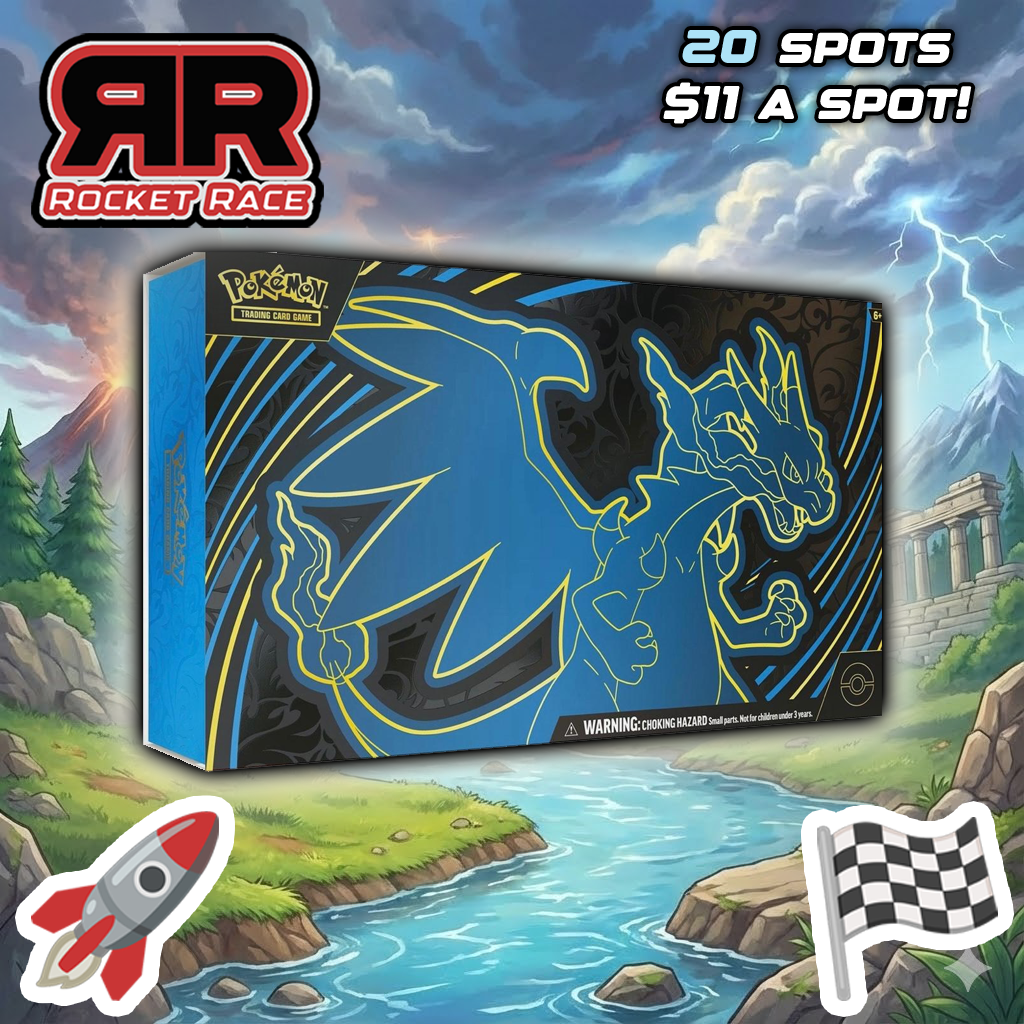 (14 Spots Left!) MEGA CHARIZARD EX UPC! | ROCKET RACE