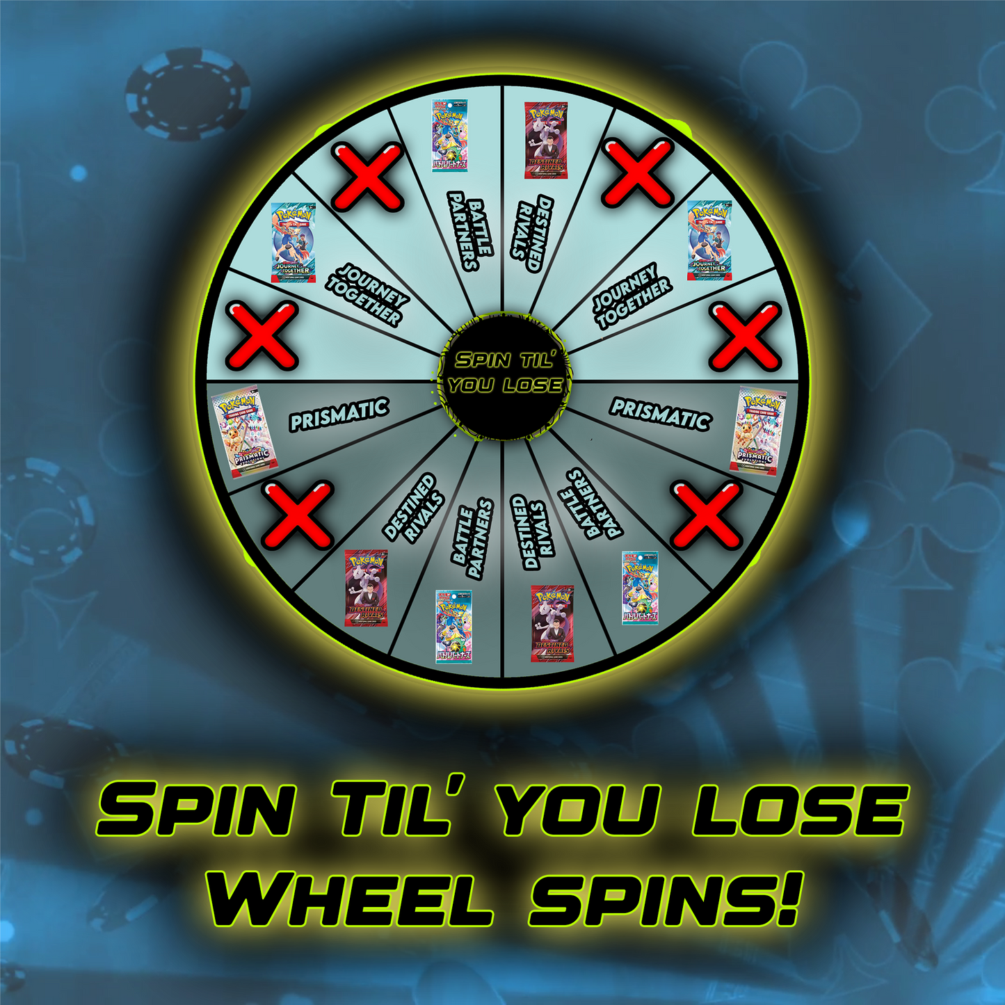 Spin Til' You Lose Wheel! (Unlimited Spin Potential)