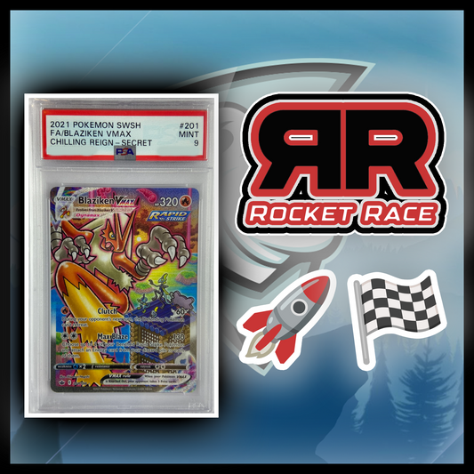 [Rocket Race: Blaziken VMAX PSA 9]