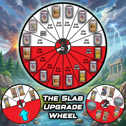 SLAB UPGRADE WHEELS *(READ DESC)* *SMALL PRIZES are $8 RAW CARDS TODAY ONLY*