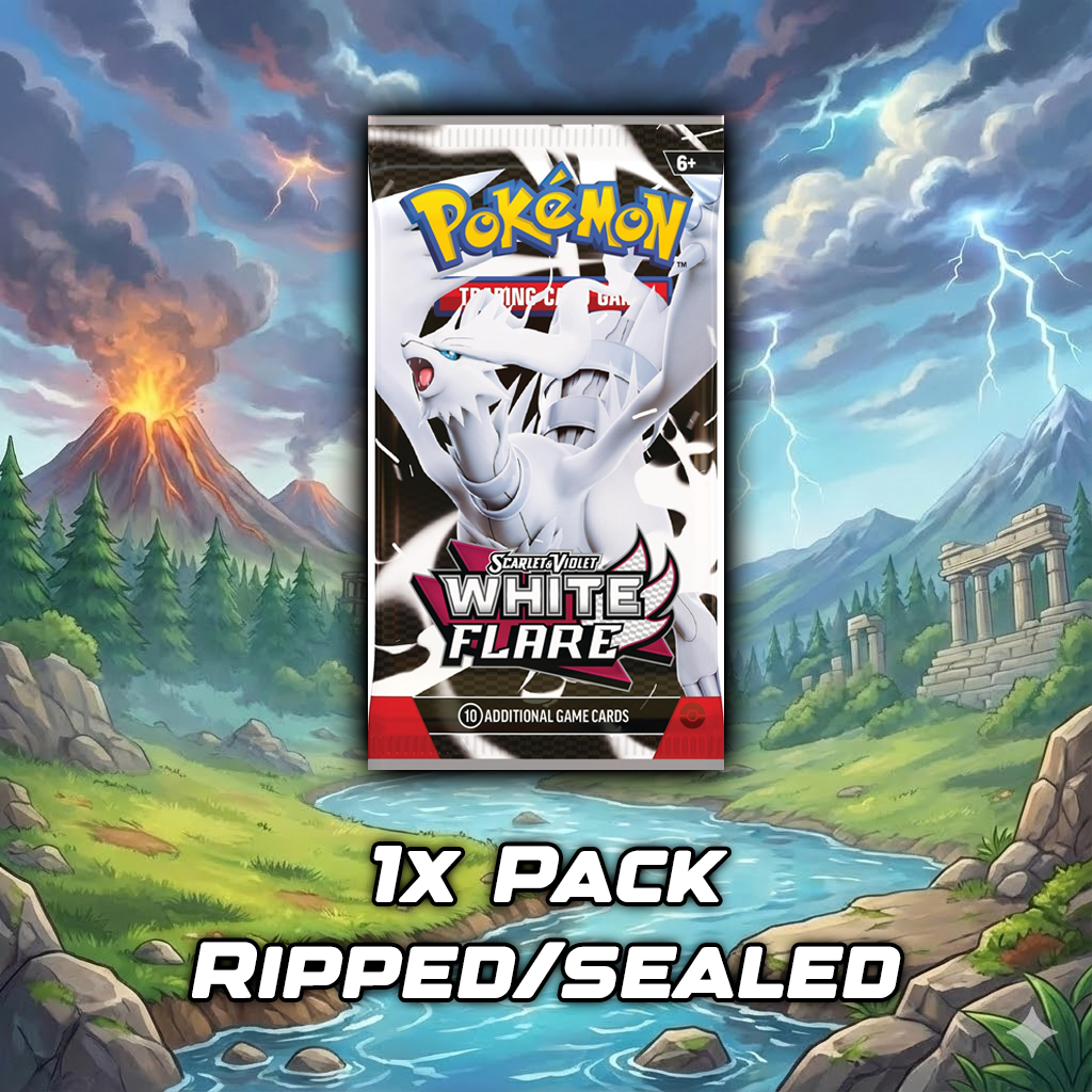 White Flare Booster Pack (RIPPED LIVE)
